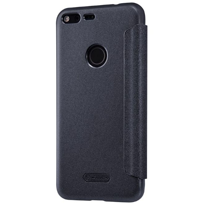 Nillkin - Google Pixel XL Hülle - Funkelndes Leder Case - Sparkle Series - schwarz