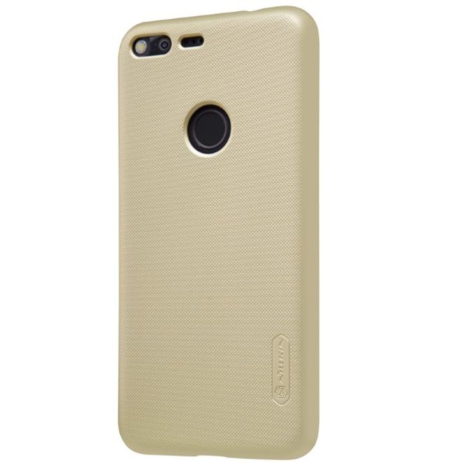 Nillkin - Hülle für Google Pixel XL - Plastik Case - Super Frosted Shield Series - gold