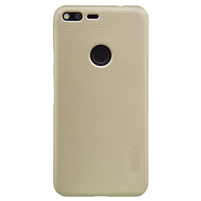 Nillkin - Hülle für Google Pixel XL - Plastik Case - Super Frosted Shield Series - gold