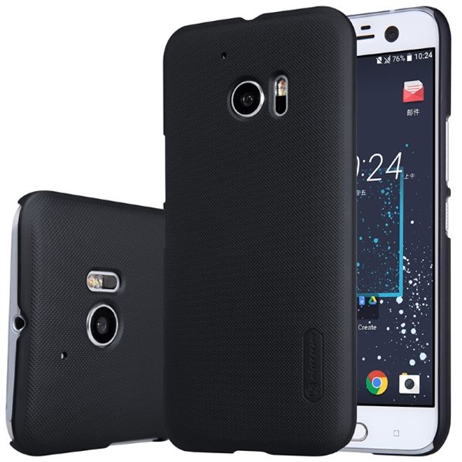 Nillkin - HTC 10/10 Lifestyle Handyhülle - Plastik Case - Super Frosted Shield Series - schwarz