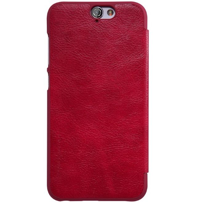 Nillkin - Handyhülle für HTC One A9 - Leder Hülle - Qin Series - rot