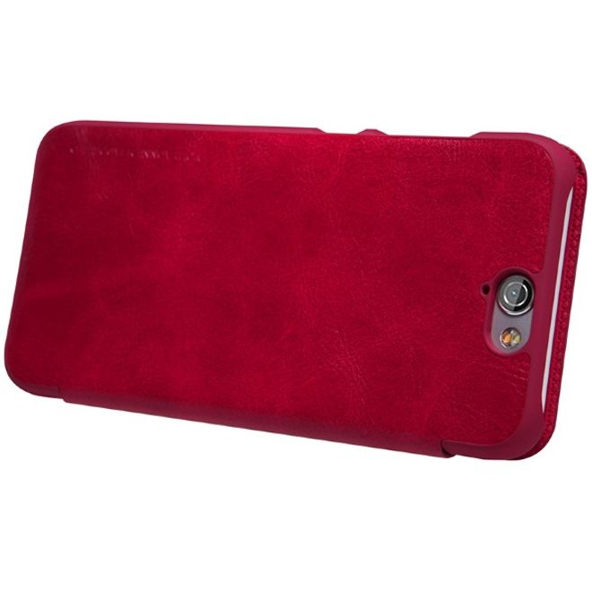 Nillkin - Handyhülle für HTC One A9 - Leder Hülle - Qin Series - rot