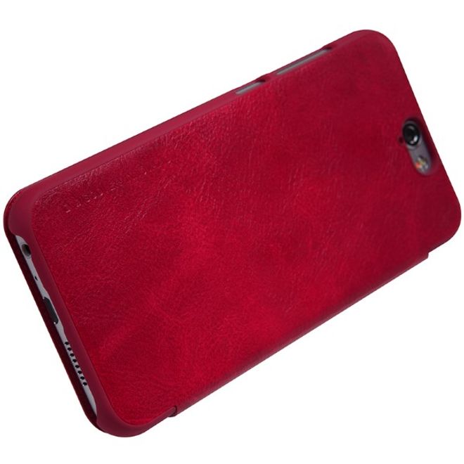 Nillkin - Handyhülle für HTC One A9 - Leder Hülle - Qin Series - rot