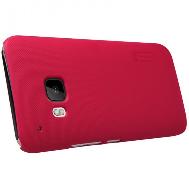 Nillkin - HTC One (M9) Handyhülle - Plastik Case - Super Frosted Shield Series - rot
