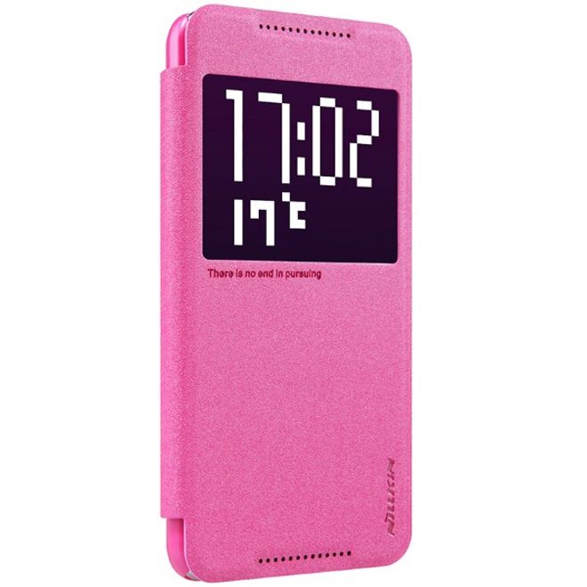 Nillkin - HTC One X9 Hülle - Funkelndes Leder Case - Sparkle Series - pink