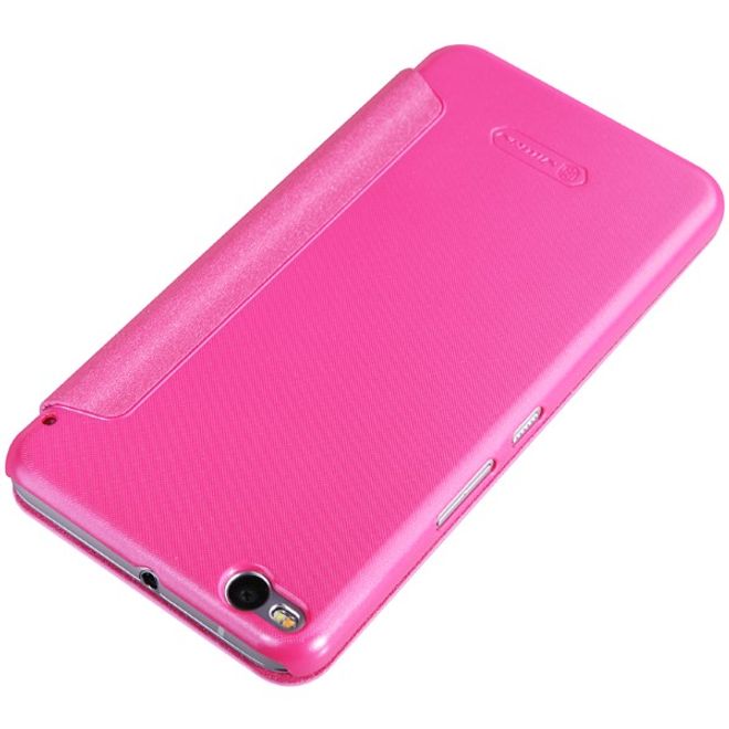 Nillkin - HTC One X9 Hülle - Funkelndes Leder Case - Sparkle Series - pink