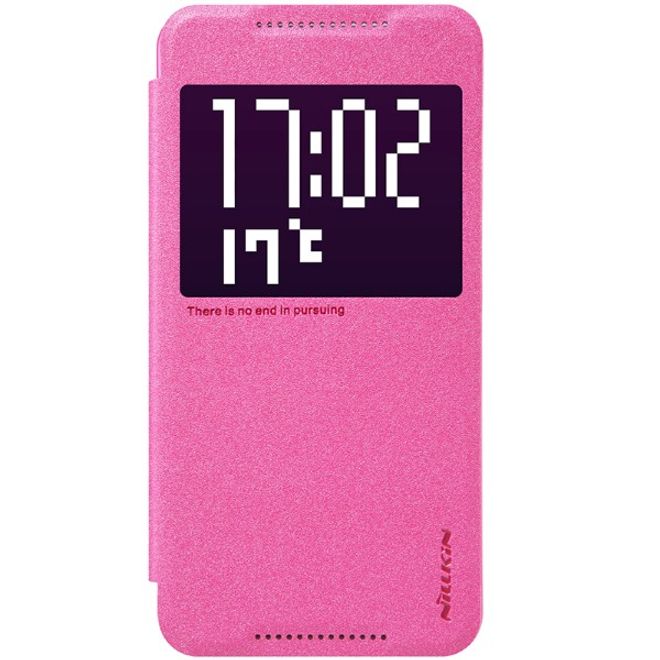 Nillkin - HTC One X9 Hülle - Funkelndes Leder Case - Sparkle Series - pink