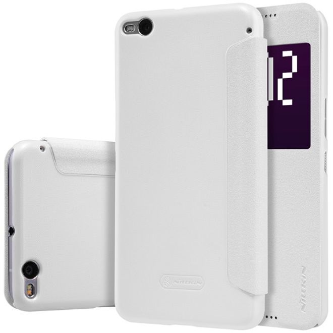 Nillkin - HTC One X9 Hülle - Funkelndes Leder Case - Sparkle Series - weiss