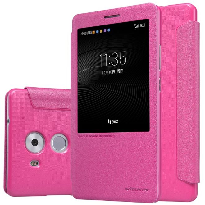 Nillkin - Huawei Mate 8 Hülle - Funkelndes Leder Case - Sparkle Series - pink