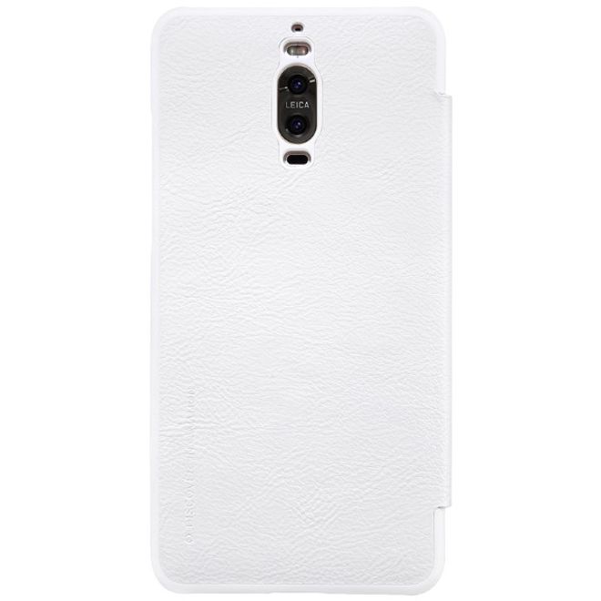 Nillkin - Huawei Mate 9 Pro/Porsche Design Handyhülle - Leder Cover - Qin Series - weiss