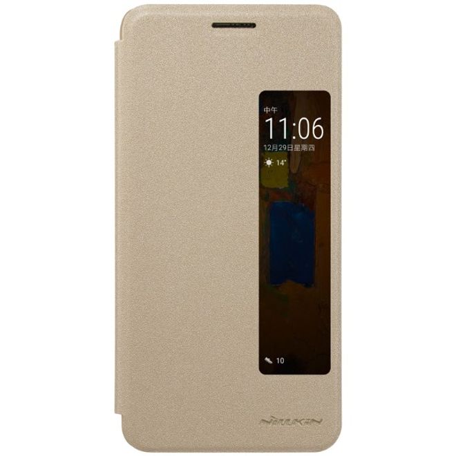 Nillkin - Huawei Mate 9 Pro/Porsche Design Case - Funkelndes Leder Case - Sparkle Series - gold