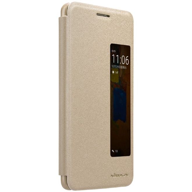 Nillkin - Huawei Mate 9 Pro/Porsche Design Case - Funkelndes Leder Case - Sparkle Series - gold