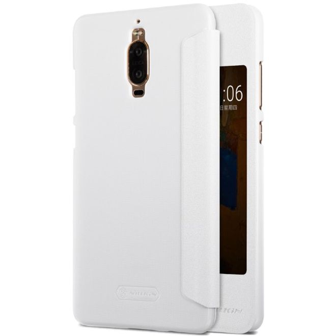 Nillkin - Huawei Mate 9 Pro/Porsche Design Case - Funkelndes Leder Case - Sparkle Series - weiss