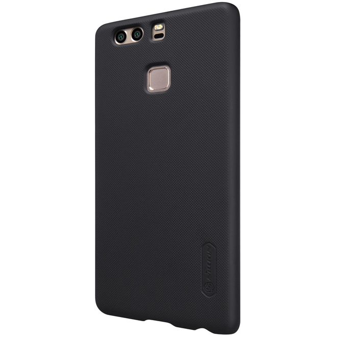 Nillkin - Huawei P9 Hülle - Plastik Case - Super Frosted Shield Series - schwarz