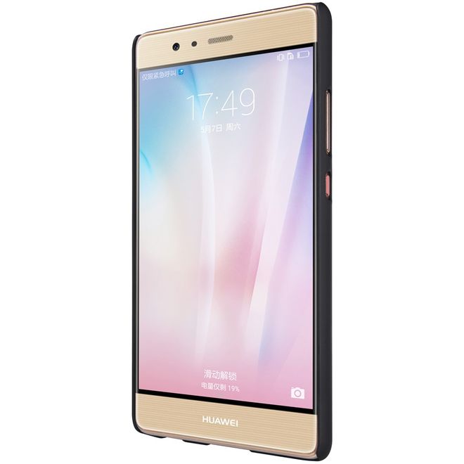 Nillkin - Huawei P9 Hülle - Plastik Case - Super Frosted Shield Series - schwarz