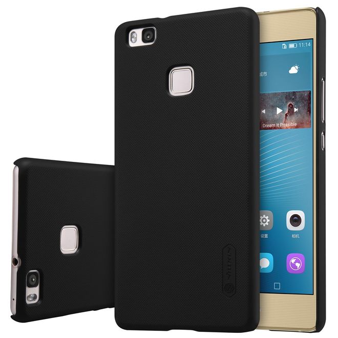 Nillkin - Huawei P9 Lite Handyhülle - Plastik Case - Super Frosted Shield Series - schwarz