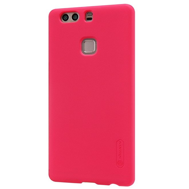 Nillkin - Huawei P9 Plus Hülle - Plastik Case - Super Frosted Shield Series - rot