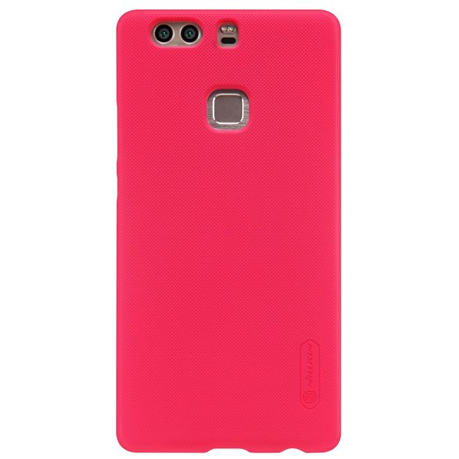 Nillkin - Huawei P9 Plus Hülle - Plastik Case - Super Frosted Shield Series - rot