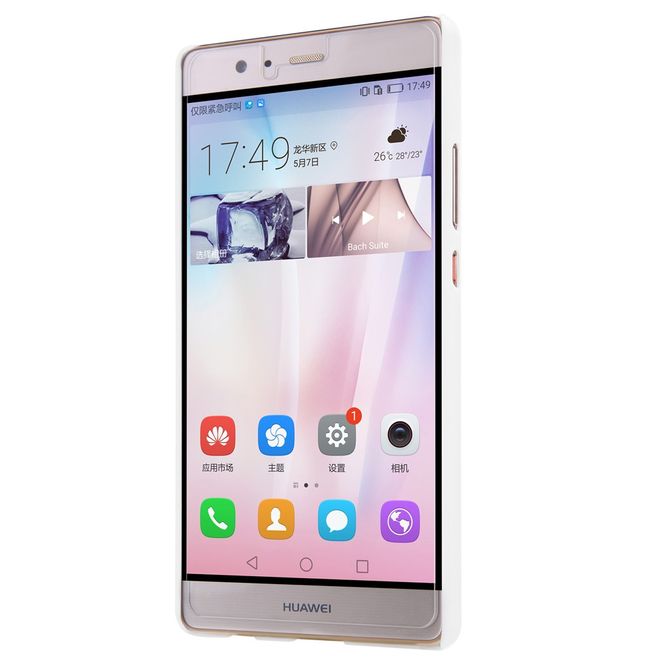 Nillkin - Huawei P9 Plus Hülle - Plastik Case - Super Frosted Shield Series - weiss