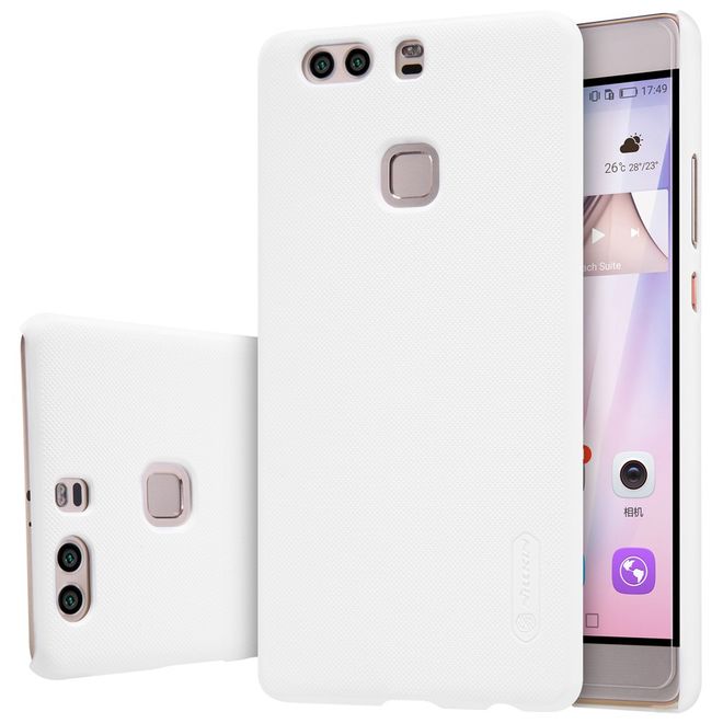 Nillkin - Huawei P9 Plus Hülle - Plastik Case - Super Frosted Shield Series - weiss