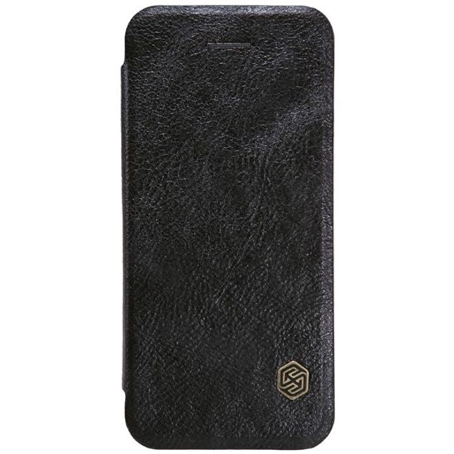 Nillkin - iPhone 5/5S/SE Hülle - Leder Case - Qin Series - schwarz