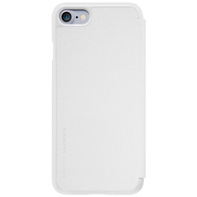 Nillkin - iPhone SE (2022) / SE (2020) / 8 / 7 Handyhülle - Funkelndes Leder Case - Sparkle Series - weiss