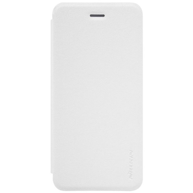 Nillkin - iPhone SE (2022) / SE (2020) / 8 / 7 Handyhülle - Funkelndes Leder Case - Sparkle Series - weiss