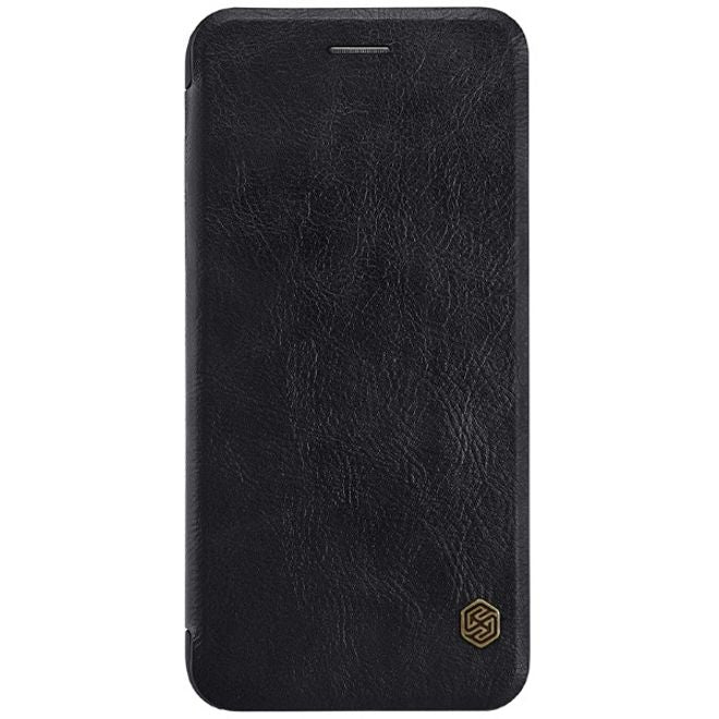 Nillkin - iPhone 8 Plus / 7 Plus Hülle - Case aus Leder - Qin Series - schwarz