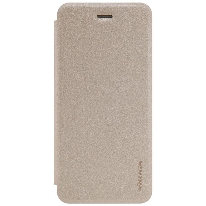 Nillkin - iPhone 8 Plus / 7 Plus Hülle - Leder Case - Sparkle Series - gold