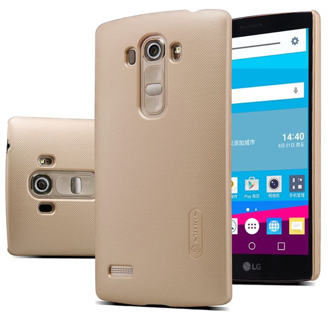 Nillkin - Handyhülle für LG G4 Beat/G4S - Plastik Case - Super Frosted Shield Series - gold