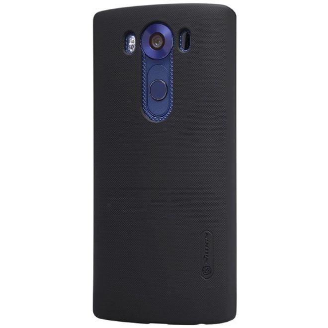 Nillkin - LG V10 Handyhülle - Plastik Case - Super Frosted Shield Series - schwarz