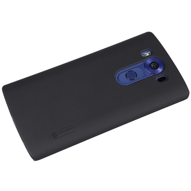 Nillkin - LG V10 Handyhülle - Plastik Case - Super Frosted Shield Series - schwarz