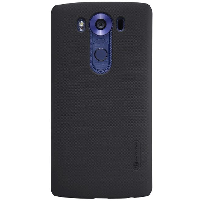 Nillkin - LG V10 Handyhülle - Plastik Case - Super Frosted Shield Series - schwarz