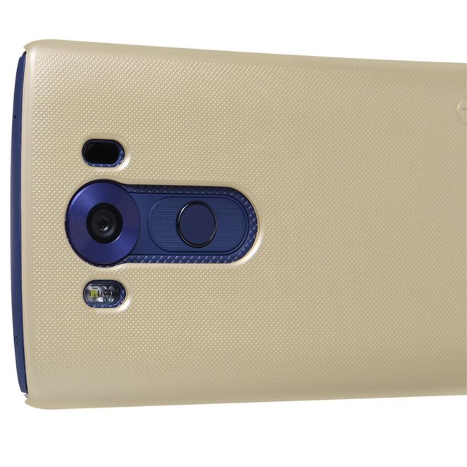 Nillkin - LG V10 Handyhülle - Plastik Case - Super Frosted Shield Series - gold