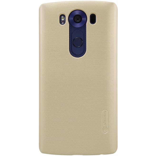 Nillkin - LG V10 Handyhülle - Plastik Case - Super Frosted Shield Series - gold