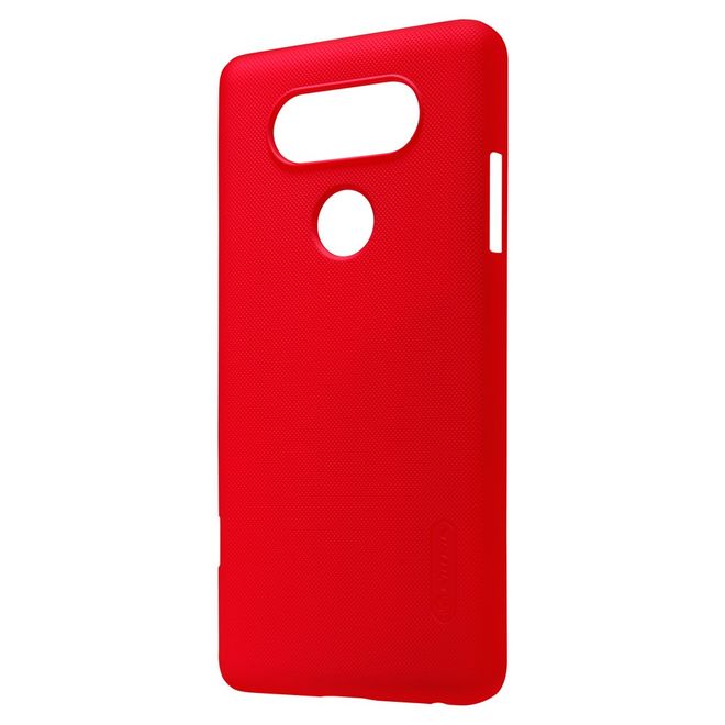 Nillkin - LG V20 Handyhülle - Plastik Case - Super Frosted Shield Series - rot
