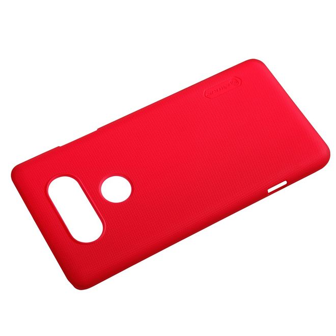 Nillkin - LG V20 Handyhülle - Plastik Case - Super Frosted Shield Series - rot