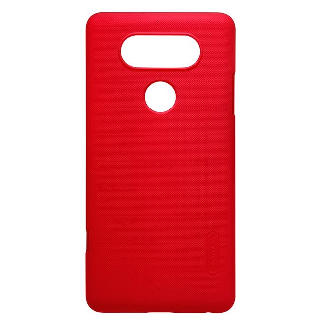 Nillkin - LG V20 Handyhülle - Plastik Case - Super Frosted Shield Series - rot