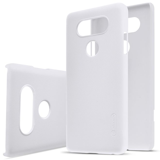 Nillkin - LG V20 Handyhülle - Plastik Case - Super Frosted Shield Series - weiss