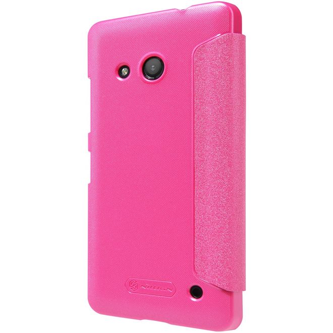 Nillkin - Microsoft Lumia 550 Hülle - Leder Case - Sparkle Series - pink