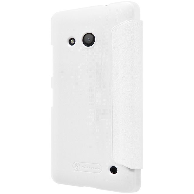 Nillkin - Microsoft Lumia 550 Hülle - Leder Case - Sparkle Series - weiss