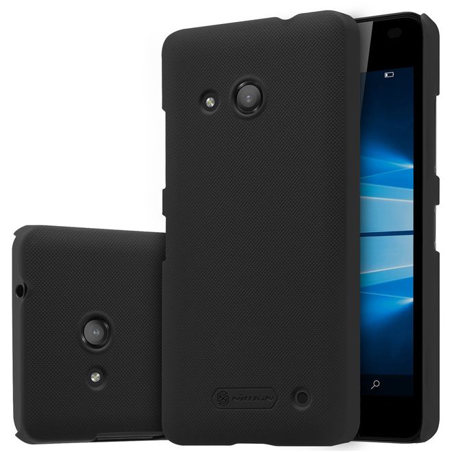 Nillkin - Microsoft Lumia 550 Handyhülle - Plastik Case - Super Frosted Shield Series - schwarz