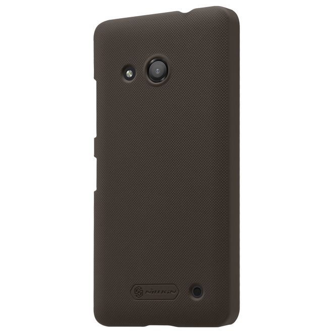 Nillkin - Microsoft Lumia 550 Handyhülle - Plastik Case - Super Frosted Shield Series - braun