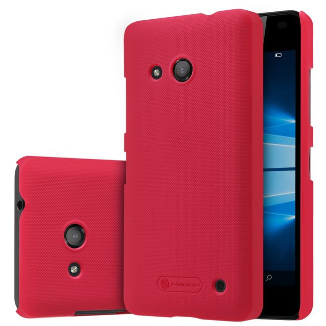 Nillkin - Microsoft Lumia 550 Handyhülle - Plastik Case - Super Frosted Shield Series - rot