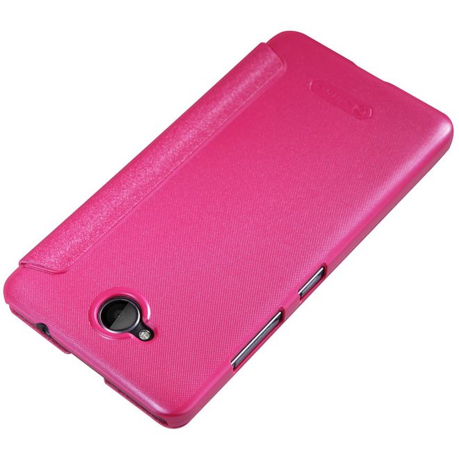 Nillkin - Microsoft Lumia 650 Hülle - Leder Case - Sparkle Series - pink