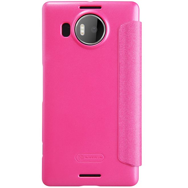 Nillkin - Microsoft Lumia 950 XL Case - Leder Hülle - Sparkle Series - pink