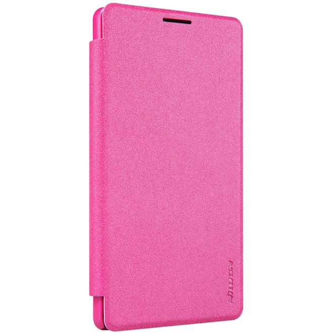 Nillkin - Microsoft Lumia 950 XL Case - Leder Hülle - Sparkle Series - pink