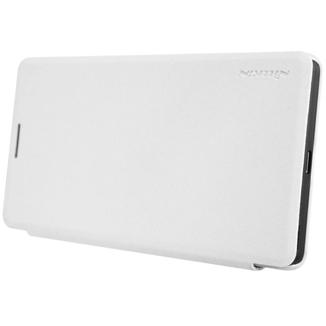 Nillkin - Microsoft Lumia 950 XL Case - Leder Hülle - Sparkle Series - weiss