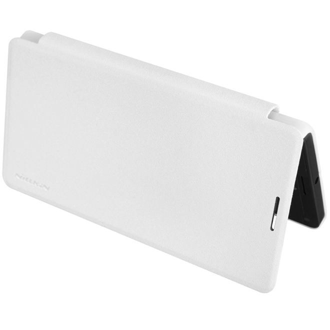 Nillkin - Microsoft Lumia 950 XL Case - Leder Hülle - Sparkle Series - weiss