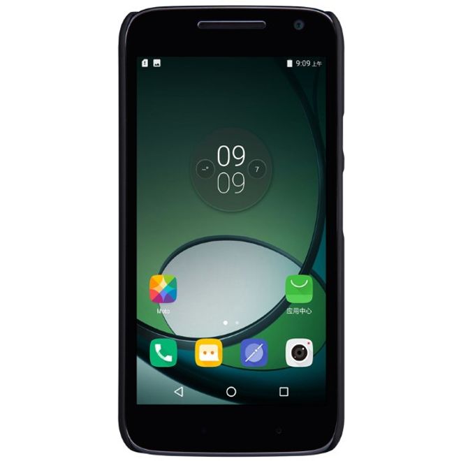 Nillkin - Lenovo Moto G4 Play Handyhülle - Plastik Case - Super Frosted Shield Series - schwarz